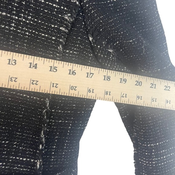 Ann Taylor Women's Size 0 XS Black Tweed Wool Blend Blazer Jacket - Picture 9 of 10